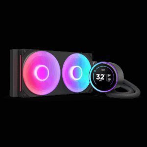 NZXT Kraken Elite 280 RGB Procesador Sistema de refrigeración líquida todo en uno 14 cm Negro 1 pieza(s) 5056547204161 | P/N: RL-KR28E-B2 | Ref. Artículo: 1386576