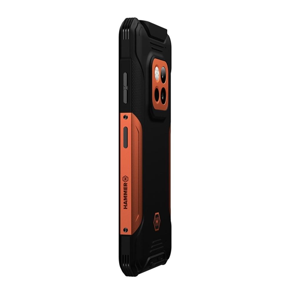 Telefono movil smartphone rugerizado hammer construction 2 5g thermal - 8gb - 256gb - 6.58 pulgadas - naranja - Imagen 3