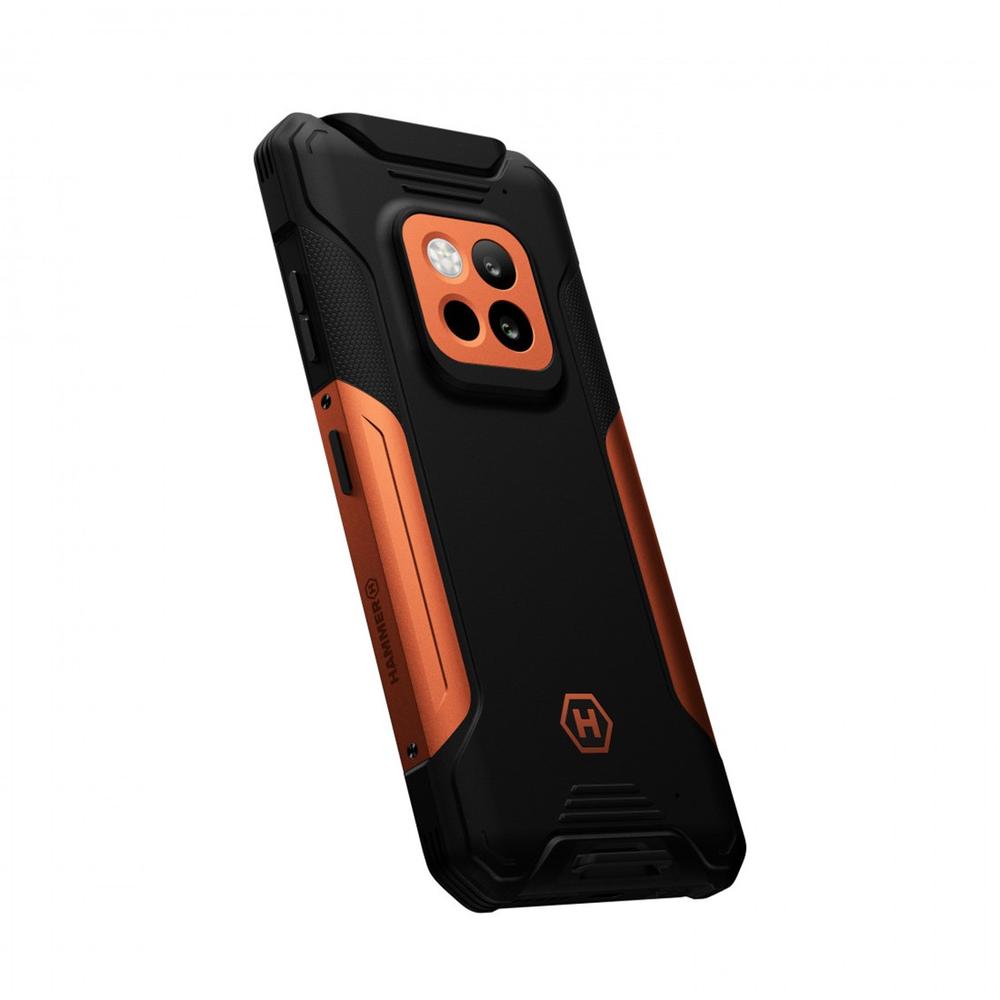 Telefono movil smartphone rugerizado hammer construction 2 5g thermal - 8gb - 256gb - 6.58 pulgadas - naranja - Imagen 6