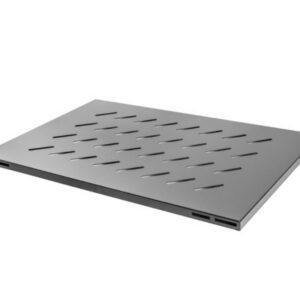 BANDEJA FIJA LANBERG 1U 480.5X580 MM HASTA 120 KG RACK ABIERTO DE 19? NEGRO 5901969439908 AK-1015-B