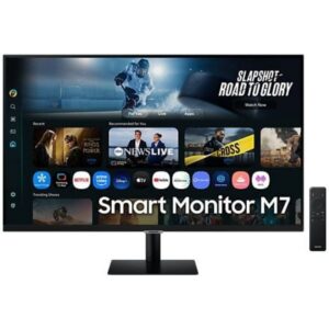 Smart Monitor Samsung M7 S32FM700UU 32"/ 4K/ Multimedia/ Smart TV/ Negro 8806097286943 LS32FM700UUXEN SAM-M S32FM700UU