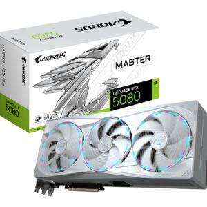 TARJETA GRAFICA GIGABYTE RTX 5080 MASTER ICE 16GB GDDR7 4719331355692 9VN5080AMI-00-G10