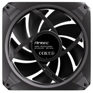 VENTILADOR CAJA ANTEC ORBIT ARGB 3X VENT REVERSE 120MM RGB NEGRO 0761345400596 0-761345-40059-6
