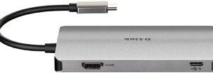 0790069450464 DUB-M610 HUB D-LINK USB-C 6EN1 CON HDMI / 2xUSB3.0 / USB-C ALIMENTADO/ LECTOR DE TARJETAS