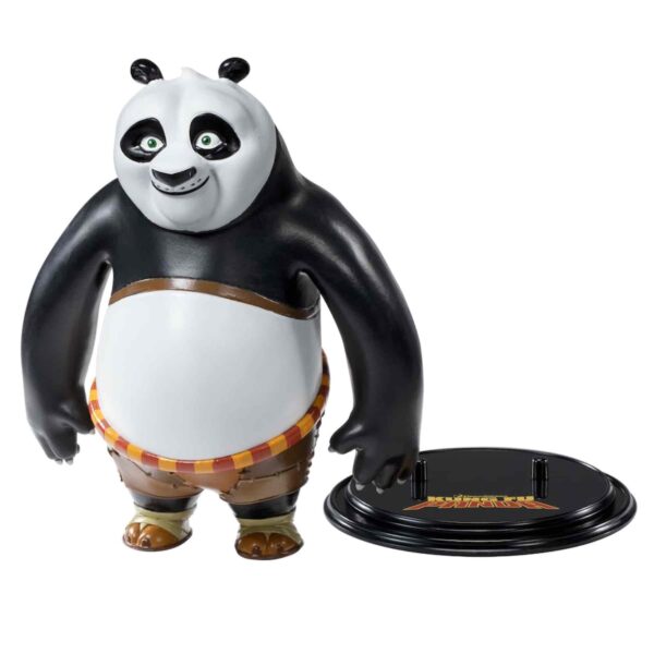 0849421008123 | P/N: 00NN1151 | Cod. Artículo: DSP0000007354 Figura the noble collection bendyfigs cine kung fu panda panda po flexible