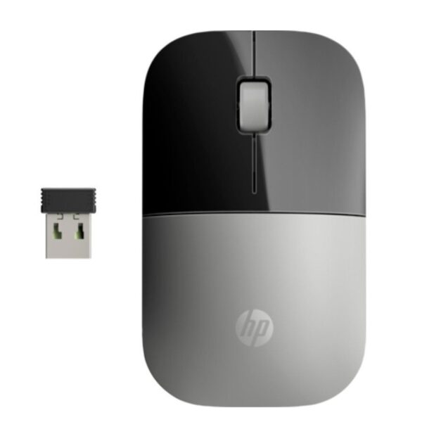 Mouse raton hp wireless inalambrico z3700 negro -  plata - Imagen 2