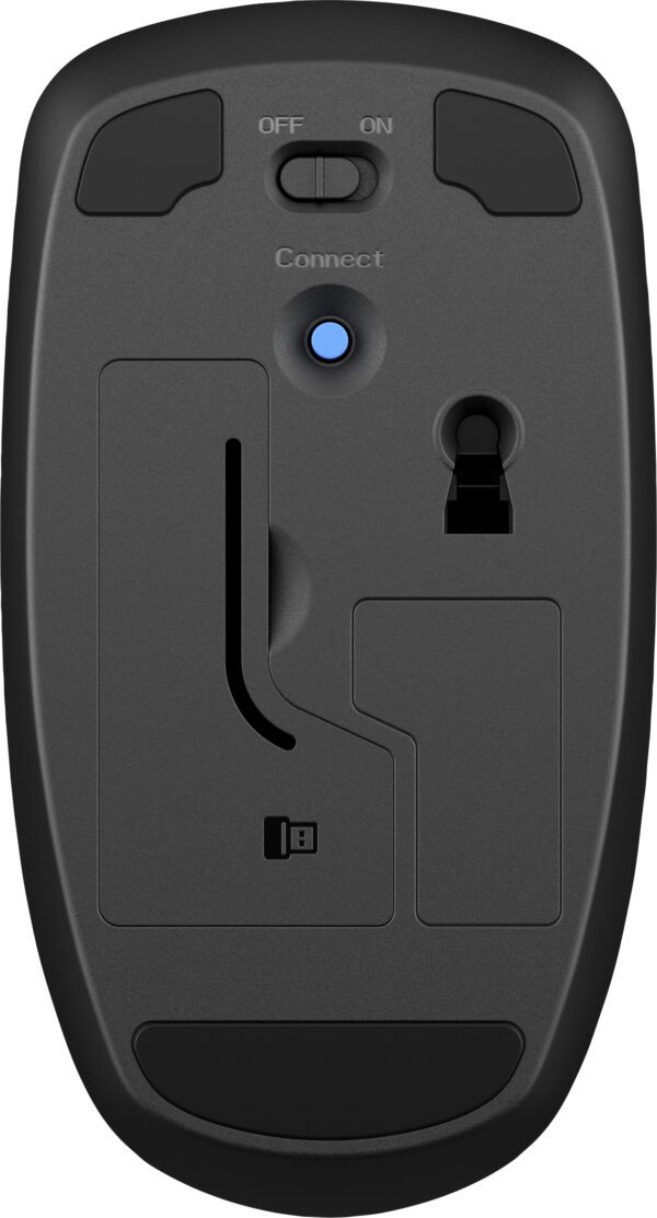 Mouse raton hp optico wireless inalambrico x200 negro - Imagen 4