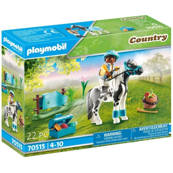 4008789705150 | P/N: 70515 | Cod. Artículo: MGS0000008169 Playmobil coleccionable pony lewitzer