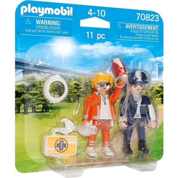 4008789708236 | P/N: 70823 | Cod. Artículo: MGS0000008313 Playmobil duo pack doctor y policia