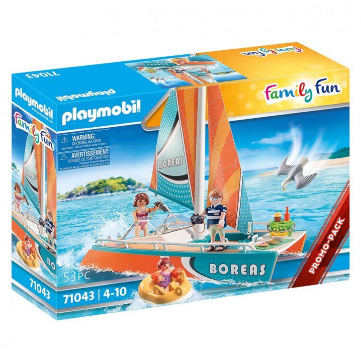 4008789710437 | P/N: P71043 | Cod. Artículo: MGS0000016404 Playmobil family fun catamaran