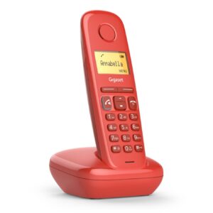 4250366853994 | P/N: S30852-H2812-D206 | Cod. Artículo: GIGASET-A270RD Telefono fijo inalambrico gigaset a270 rojo 80 numeros agenda -  10 tonos
