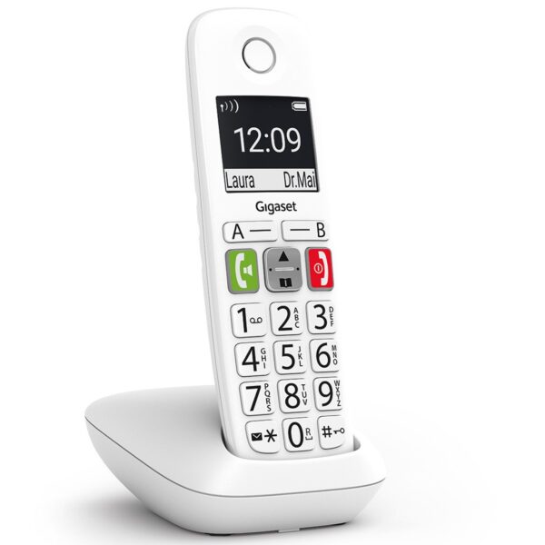 Telefono fijo inalambrico gigaset e290 duo blanco 300 numeros -  42 tonos - Imagen 2