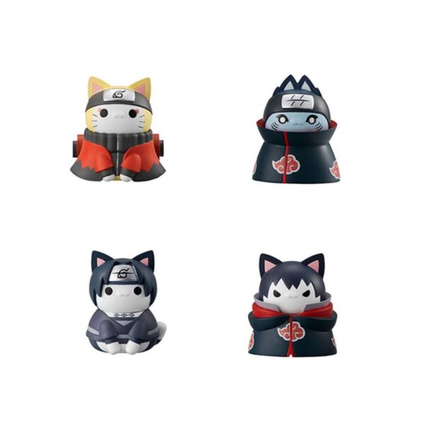 Set figuras megahouse naruto shippuden mega cat project - Imagen 2