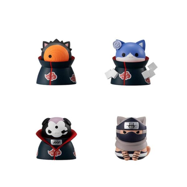 Set figuras megahouse naruto shippuden mega cat project - Imagen 3