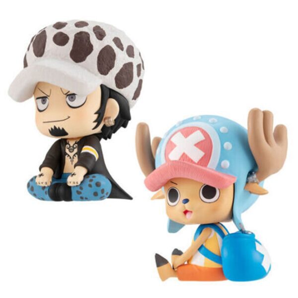 4535123833083 | P/N: MH833083 | Cod. Artículo: MGS0000016596 Pack 2 figuras megahouse one piece look up trafalgar d law & tony tony chopper con regalos sorpresa