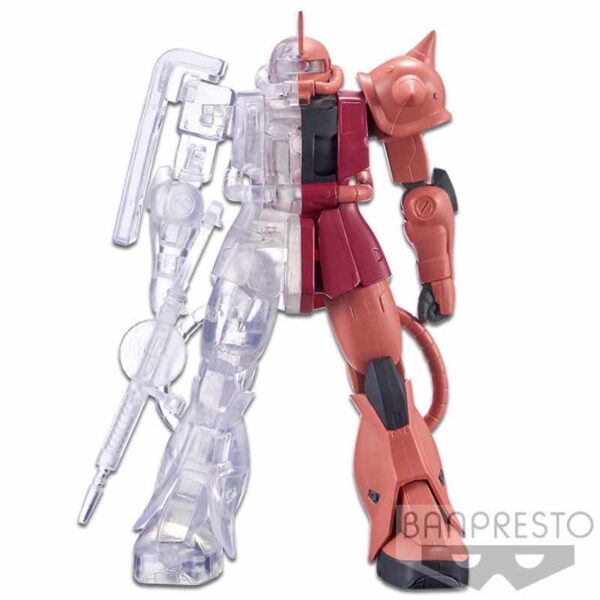 4983164172744 | P/N: BP17274 | Cod. Artículo: MGS0000011072 Figura banpresto zaku char's custom  mobile suit gundam internal structure ver.a