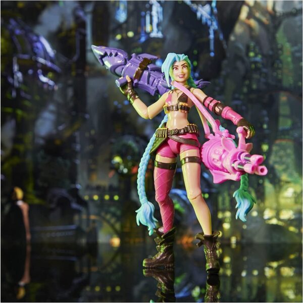 778988384794 | P/N: 6062258 | Cod. Artículo: MGS0000014503 Figura league of legends the champion collection jinx