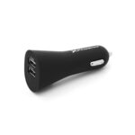 8436043201562 | P/N:  | Cod. Artículo: PHCARCHARGER2USB+ Cargador universal phoenix phcarcharger2usb+ para coche -  mechero  5v - 2 x usb 4.8a con luz led color negro acabado en silicona