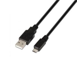 8436574700282 CABLE USB(A) 2.0 A MICRO USB(B) 2.0 AISENS 3M NEGRO A101-0029 A0022143 Aisens Cables A101-0029