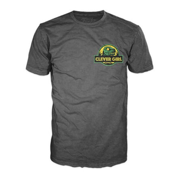 Pop & tee jurassic park clever raptor  funko + camiseta talla l - Imagen 2