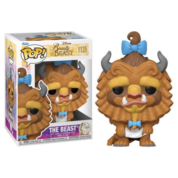 889698575850 | P/N: 57585 | Cod. Artículo: MGS0000009131 Funko pop disney la bella y la bestia bestia con rizos 57585