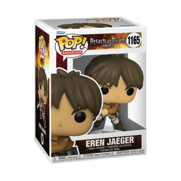 Funko pop attack on titan shingeki no kyojin eren jaeger 57980 - Imagen 2