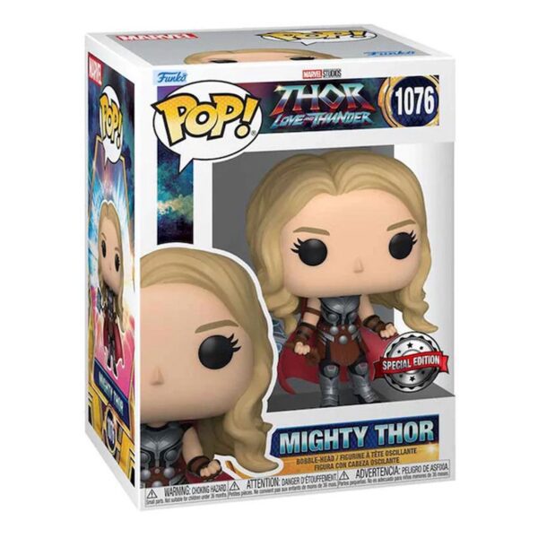 Funko pop marvel thor love & thunder thor mighty 65012 - Imagen 2