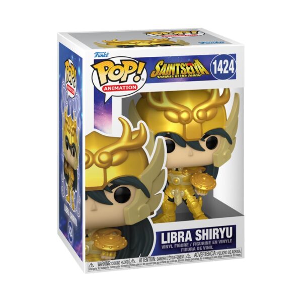 Funko pop saint seiya caballeros del zodiaco gold libra shiryu 72060 - Imagen 2