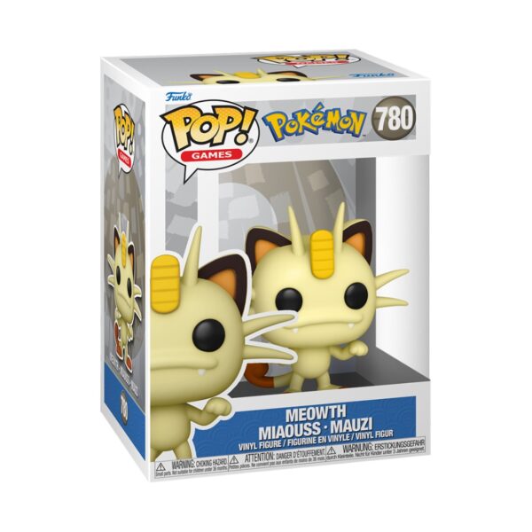 Funko pop pokemon meowth 74630 - Imagen 2