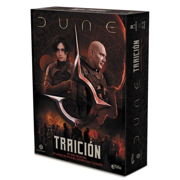 9781638840152 | P/N: DUNE06-S | Cod. Artículo: MGS0000007665 Juego de mesa dune: traicion pegi 14