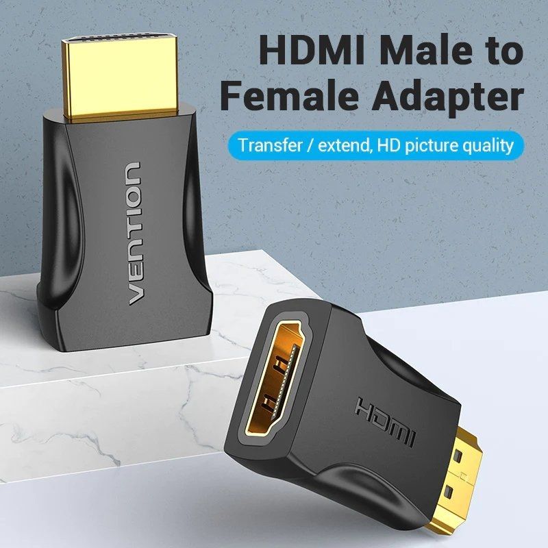 Adaptador-HDMI-4K-Vention-AIMB0-HDMI-Macho-HDMI-Hembra-6922794747852-AIMB0-VEN-ADP-AIMB0-1