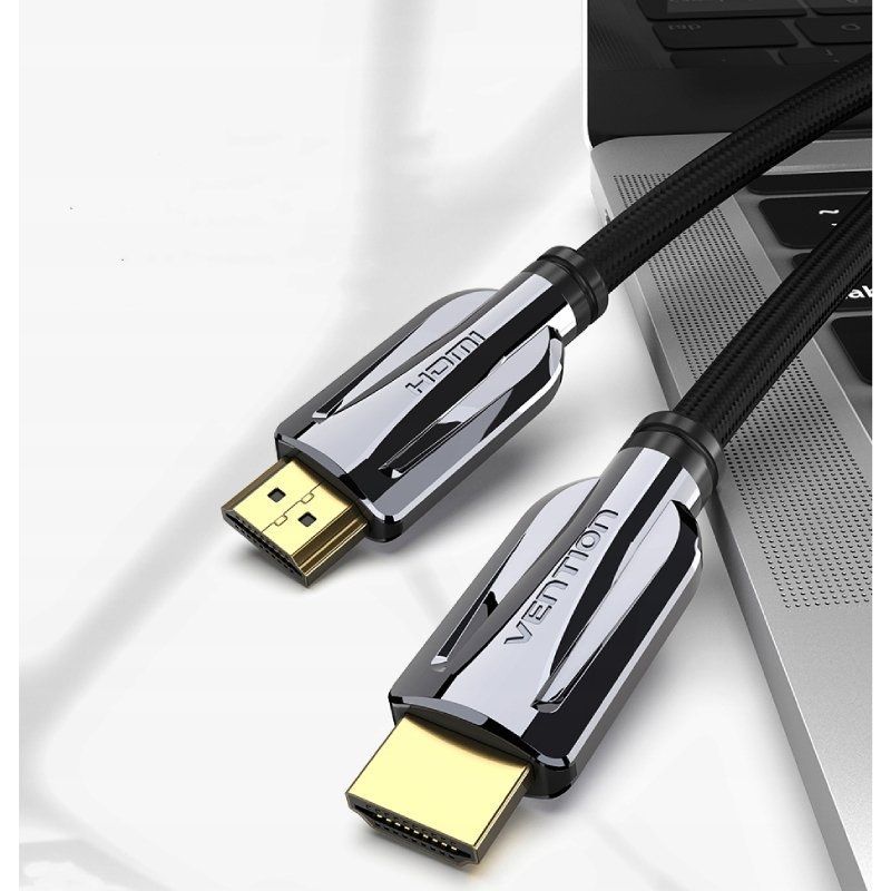 Cable-HDMI-2.1-8K-Vention-AALBH-HDMI-Macho-HDMI-Macho-2m-Gris-y-Negro-6922794742680-AALBH-VEN-CAB-HDMI-AALBH-1