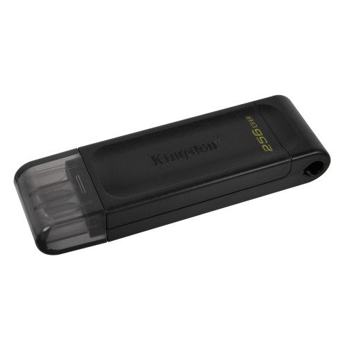 Kingston-Technology-70-unidad-flash-USB-256-GB-USB-Tipo-C-3.2-Gen-1-3.1-Gen-1-Negro-0740617331233-PN-DT70256GB-Ref.-Articulo-1364932-1