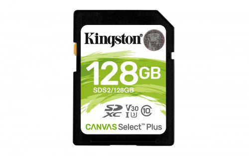 Kingston Technology Canvas Select Plus memoria flash 128 GB SDXC Clase 10 UHS-I 0740617298055 | P/N: SDS2/128GB | Ref. Artículo: 1327404