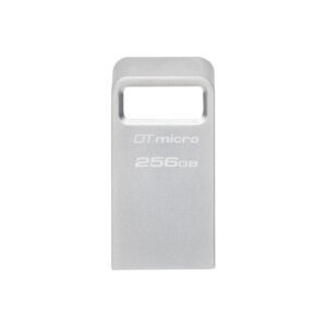 Kingston Technology DataTraveler Micro unidad flash USB 256 GB USB tipo A 3.2 Gen 1 (3.1 Gen 1) Plata 0740617327984 | P/N: DTMC3G2/256GB | Ref. Artículo: 1357737