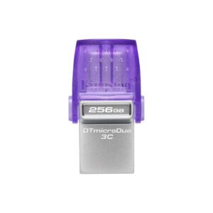 Kingston Technology DataTraveler microDuo 3C unidad flash USB 256 GB USB Type-A / USB Type-C 3.2 Gen 1 (3.1 Gen 1) Acero inoxidable