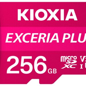 MICRO SD KIOXIA 256GB EXCERIA PLUS UHS-I C10 R98 CON ADAPTADOR 4582563851023 LMPL1M256GG2