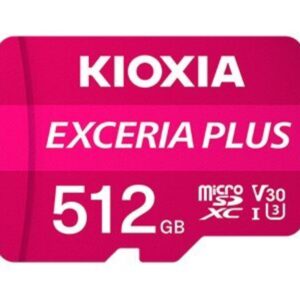 MICRO SD KIOXIA 512GB EXCERIA PLUS UHS-I C10 R98 CON ADAPTADOR 4582563851030 LMPL1M512GG2