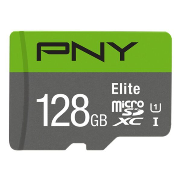 MICRO SD PNY 128GB ELITE UHS-I C10 R100 0751492625706 P-SDU128V11100EL-GE