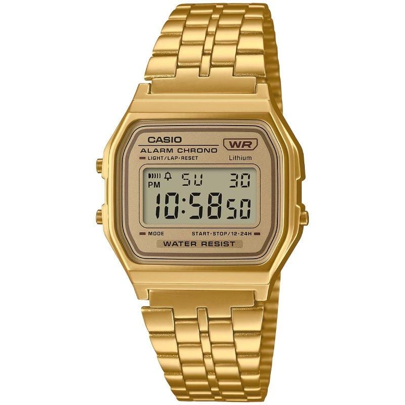 Reloj Digital Casio Vintage Iconic A158WETG-9AEF/ 37mm/ Dorado 4549526296901 A158WETG-9AEF CAS-RELOJ A158WETG-9AEF