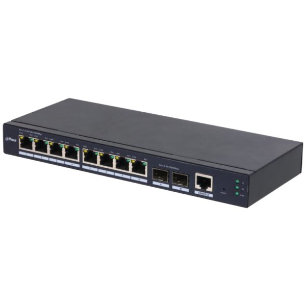 SWITCH IT DAHUA DH-SG4010-2F 10-PORT MANAGED DESKTOP GIGABIT SWITCH 6923172597670 DH-SG4010-2F