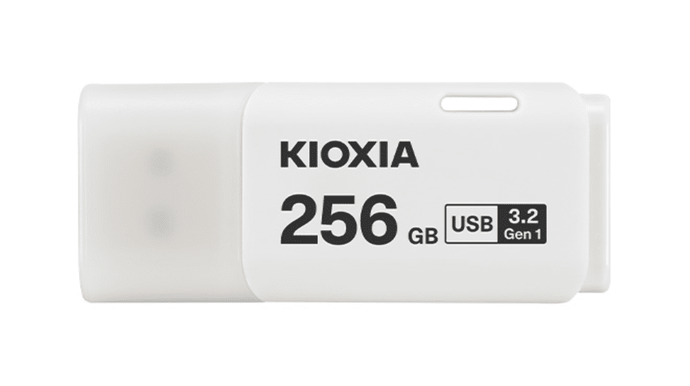 USB 3.2 KIOXIA 256GB U301 BLANCO 4582563854802 LU301W256GG4