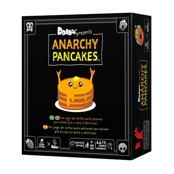3558380117551 | P/N: DOBAP08BRES | Cod. Artículo: MGS0000020823 Juego de mesa dobble anarchy pancakes