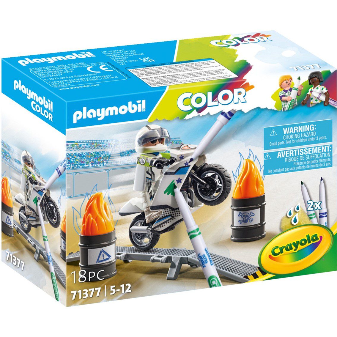 4008789713773 | P/N: 71377 | Cod. Artículo: DSP0000017744 Playmobil color moto