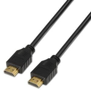 Cable HDMI 1.4 Aisens A119-0095/ HDMI Macho - HDMI Macho/ Hasta 10W/ 720Mbps/ 3m/ Negro 8436574700947 A119-0095 AIS-CAB A119-0095