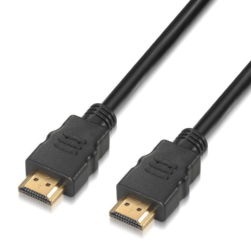 Cable HDMI 2.0 4K Aisens A120-0120/ HDMI Macho - HDMI Macho/ Hasta 10W/ 2250Mbps/ 1.5m/ Certificado/ Negro 8436574701197 A120-0120 AIS-CAB A120-0120