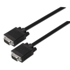 Cable SVGA Aisens A113-0068/ VGA Macho - VGA Macho/ Hasta 3W/ 10Mbps/ 1.8m/ Negro 8436574700671 A113-0068 AIS-CAB A113-0068