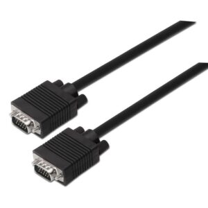 Cable SVGA Aisens A113-0069/ VGA Macho - VGA Macho/ Hasta 3W/ 10Mbps/ 3m/ Negro 8436574700688 A113-0069 AIS-CAB A113-0069