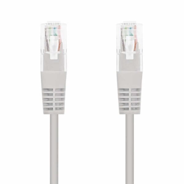 Cable de Red RJ45 UTP Nanocable 10.20.0400-L25 Cat.6/ 25cm/ Gris 8433281007901 10.20.0400-L25 NAN-CAB 10 20 0400-L25