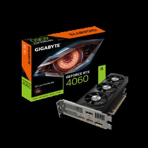 Gigabyte GeForce RTX 4060 OC Low Profile 8G NVIDIA GeForce RTX­ 4060 8 GB GDDR6 4719331314453 | P/N: GV-N4060OC-8GL G10 | Ref. Artículo: 1372880